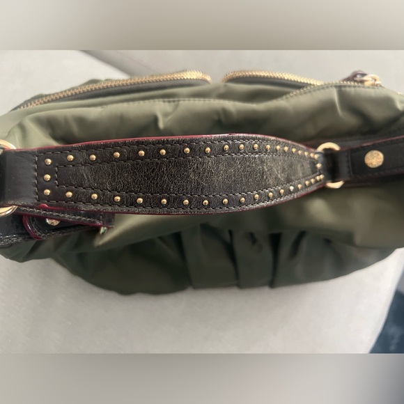 MZ Wallace Army Green with Gold Studs Shoulder bag - Picture 12 of 16